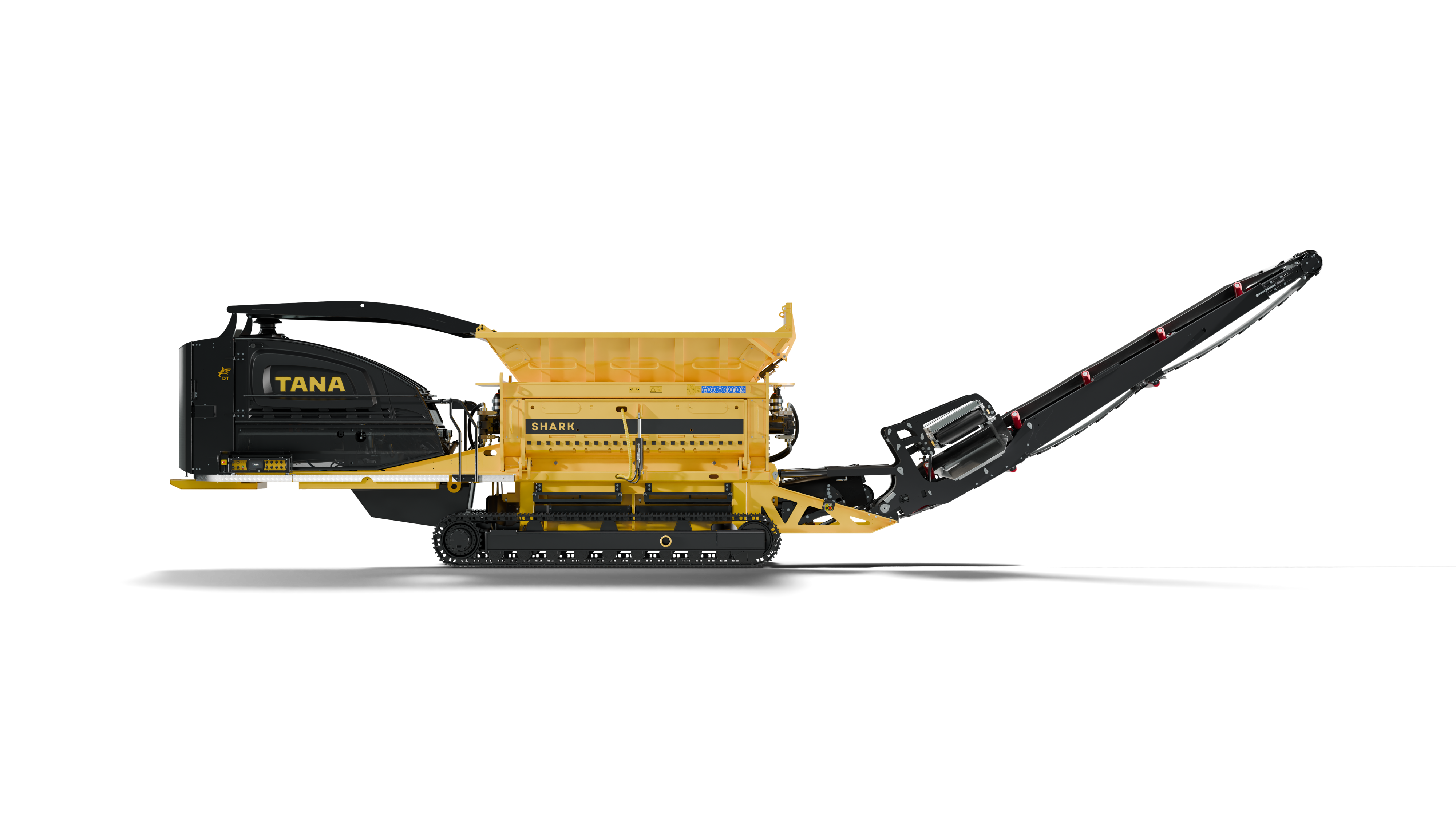 TANA Shark DT diesel on tracks waste shredder