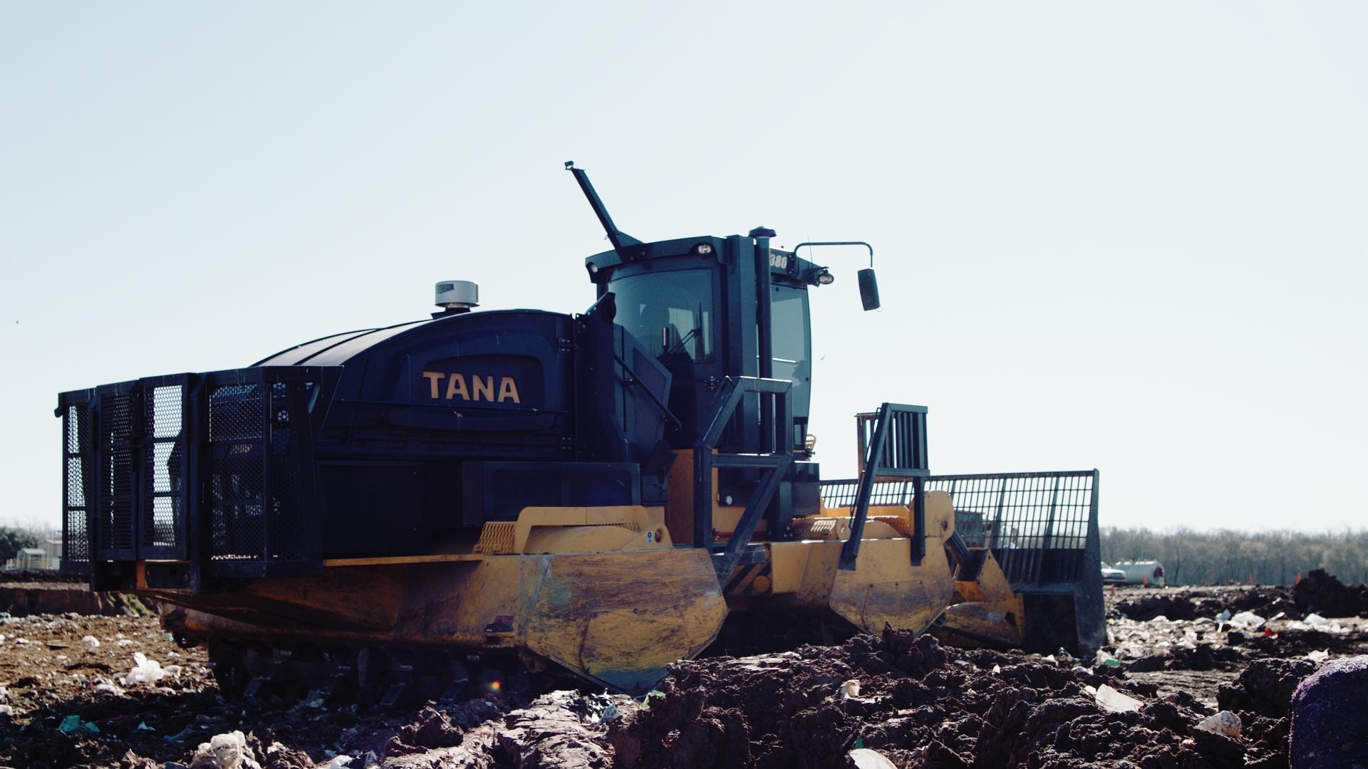 TANA E380 landfill compactor 