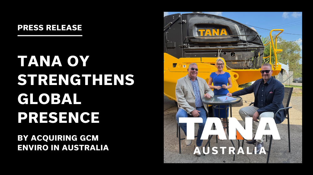 tana australia tana oy acquires gcm enviro australia