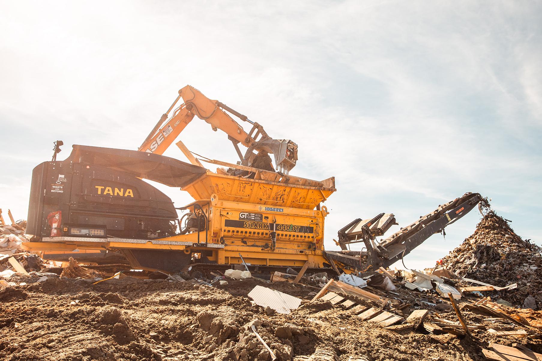 Smart Landfilling is a modern landfill operating concept by Tana.