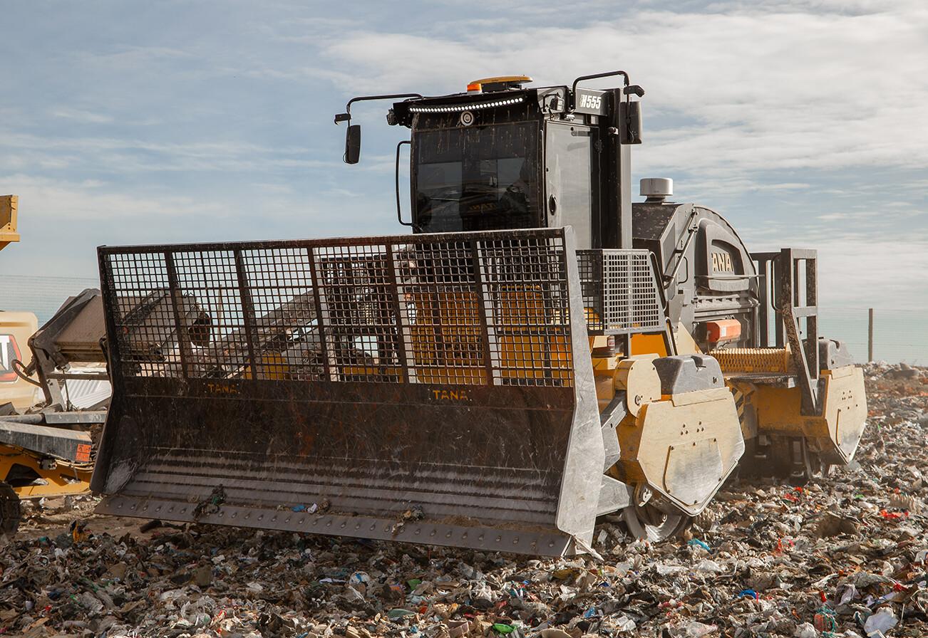 Smart Landfilling in Eastern Laramie County landfill.