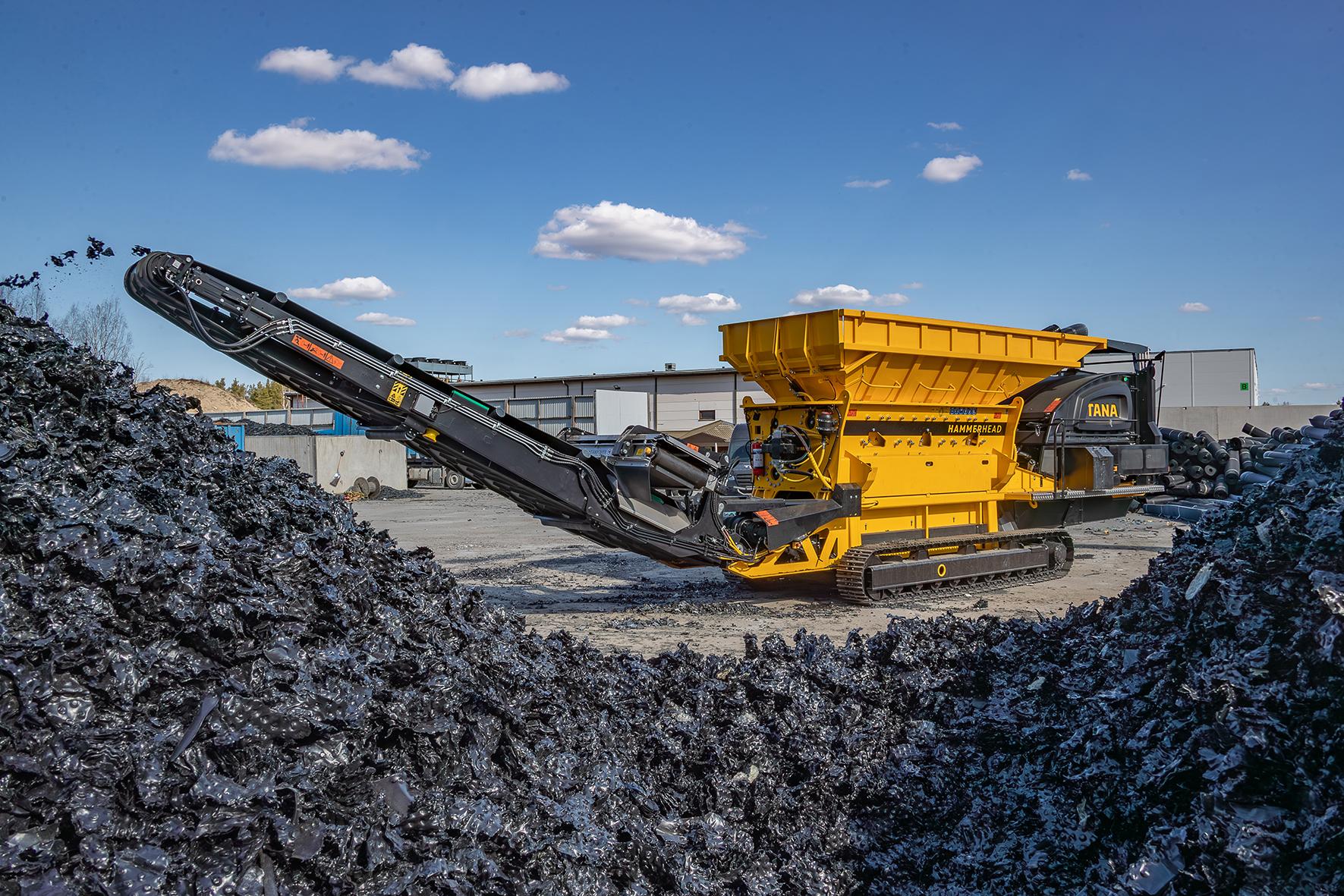 TANA Hammerhead waste shredder